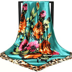 90 silk scarf-Figure 30# / 90*90cm