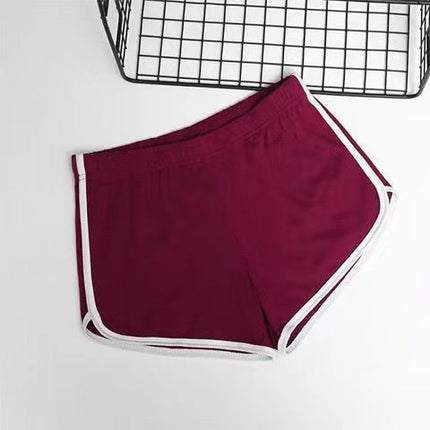 Foreign Trade New Summer Women's Shorts Hot Pants European and American Women's Sexy Sports Shorts Yoga Yoga Pants