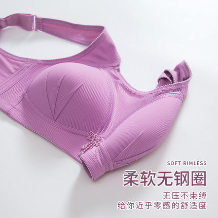 Factory Direct Sales Large Size No Rims Comfortable Breathable Seamless Thin Tube Top Hot Selling Underwear for Middle-Aged Mothers