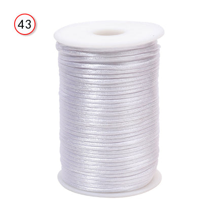 Chinese knot braided rope diy handmade line 7 Jade line jewelry accessories No. 5 South Korea red rope factory in stock wholesale
