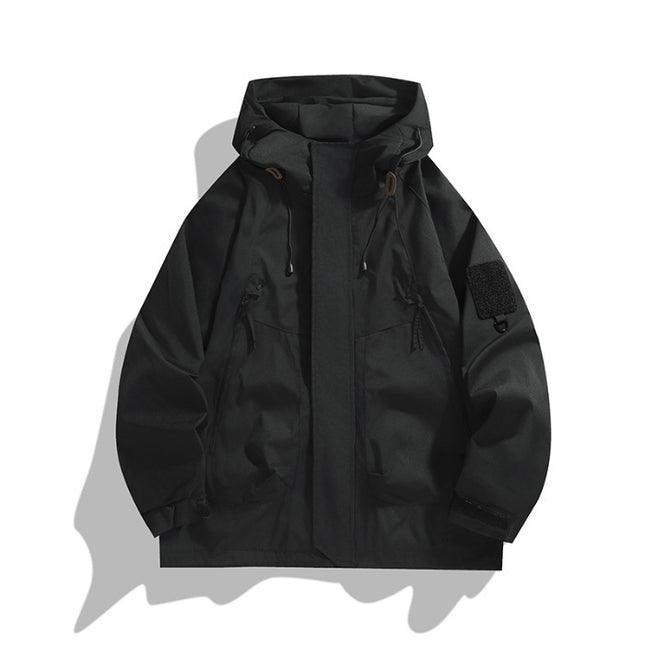 Couple's Charge Clothes Men's Zipper Autumn Windproof Waterproof Mountaineering Suit Fashionable Jacket Outdoor Cover