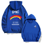 80004U2-Rainbow Figure Rainbow-Hooded Color Blue / 150XXS