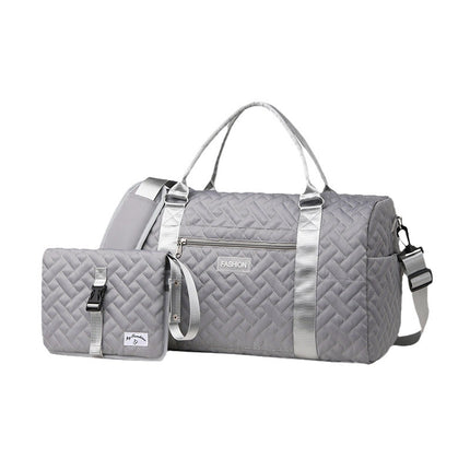 Oxford Cloth Short Distance Maternity Waiting Bag Large Capacity Dry and Wet Separation Travel Bag Rhomboid Crossbody Boating Bag Water-repellent