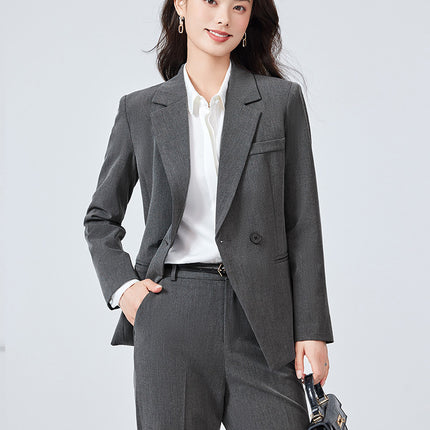 Sales Department Work Clothes Female High-end Suit suit Civil Servant Interview Formal Dress Hotel Front Desk Temperament Professional Autumn Dress