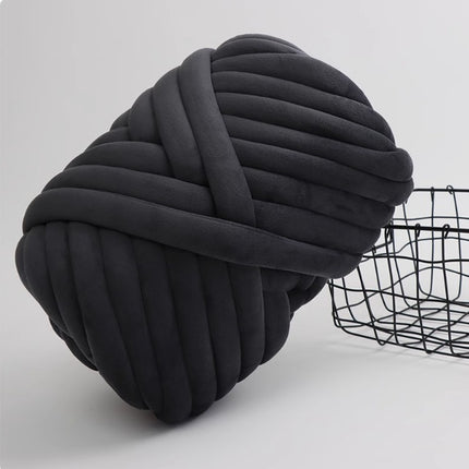 Extra Thick Filled Cotton Icelandic Velvet Wool Ball Woven Bag Pillow Handmade Blanket Cat Nest DIY Cat Nest Thick Wool