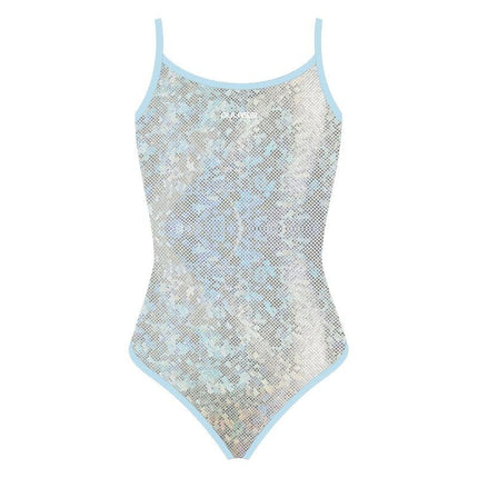 Source Manufacturer One-Piece Triangle Swimsuit for Women, Specially Designed for Swimming Pool Training, Racing Swimsuit in Dazzling White Sporty Style
