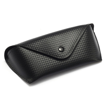 Factory wholesale new sunglasses leather bag fashion black sunglasses glasses storage box portable glasses case