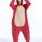 Strawberry bear jumpsuit / S