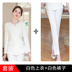 White suit + pants / S