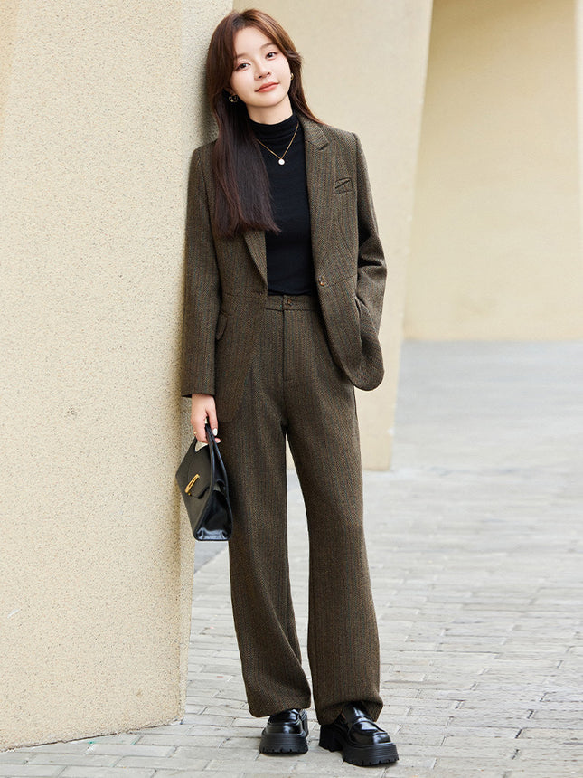 Cross-border variety of gold velvet suit suit women's professional coat top work clothes autumn and winter casual short small suit