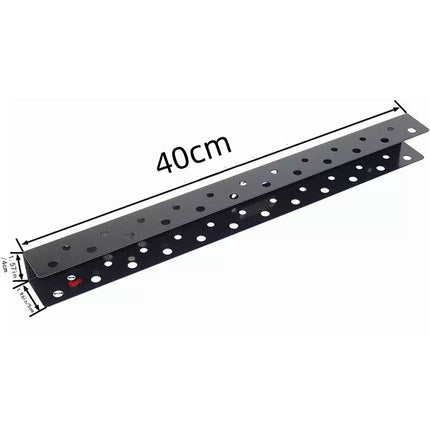 Hardware Tool Storage Rack Iron Wall-Mounted Screwdriver Pliers Rack Lightweight Design Multi-Hole Screwdriver Display Rack