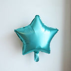 18inch metallic green five-pointed star