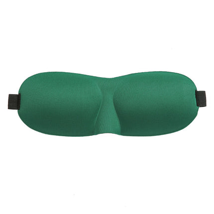 3D Eye Mask Sponge Fabric Light-Blocking Eye Protection Travel Aviation Sleep Unisex Customizable Logo Full Blackout