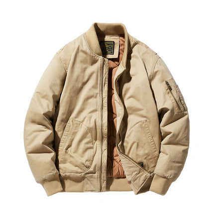 Factory supply winter functional baseball collar fleece jacket jacket men's casual jacket 91W70