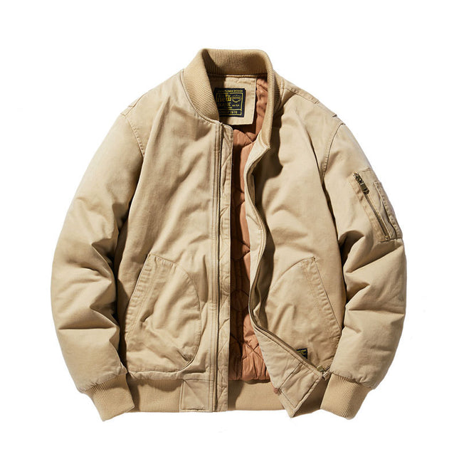 Factory supply winter functional baseball collar fleece jacket jacket men's casual jacket 91W70