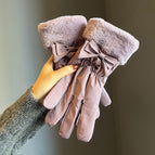 Double bow--purple / Free size