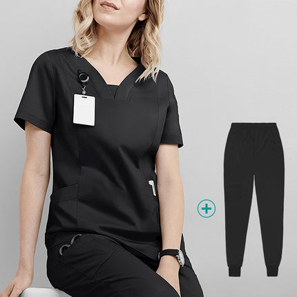 Temu, Operating Room Scrub Suit Set for Doctors and Nurses, Beauty Salon Workwear, Medical and Healthcare Use Only