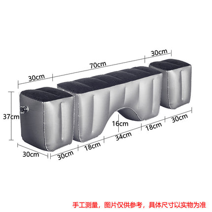 Car Inflatable Bed Car Rear Gap Cushion Car SUV Business Car Rear Seat Sleeping Footstool Filling Cushion