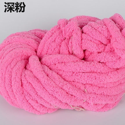Cat Tail Extra Thick Ice Line Finger Knitting Scarf DIY Blanket Cat Nest Cushion Extra Thick Wool Ball