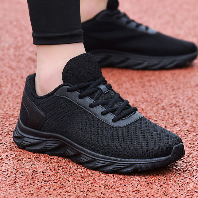 Carefully Selected Cross-Border Popular Men's Sports Shoes for Teenagers and Students, New Mesh Breathable, Non-Slip, Lightweight Casual Running Shoes