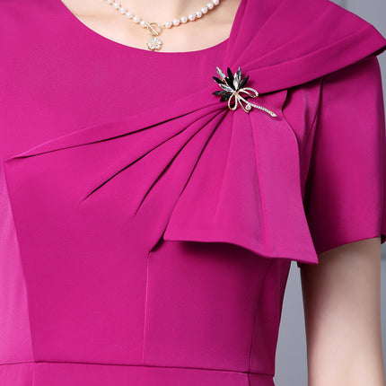 Zhili Formal Occasion Banquet Dress with Bow Decoration, High-Waisted Mermaid Gown, Summer 2026