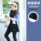 Cloth swimming cap+3523-gradient purple / S recommendation 35-42.5kg