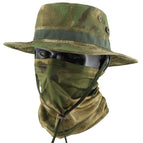 Green ruins [first generation hat + ice silk scarf]