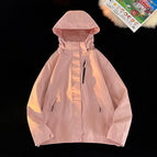 Women's two-piece set-pink / 4XL