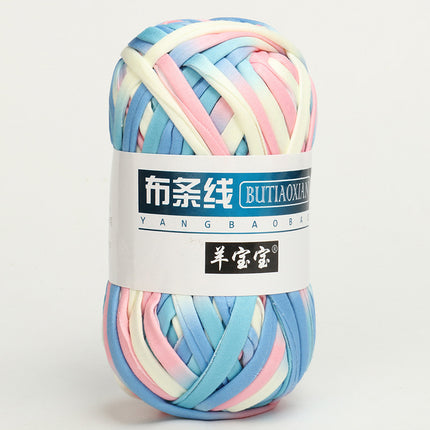 Hyuna woven bag coarse wool ball cloth thread acrylic transparent color diy material wool bag hand-woven