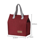 22.5*13*25.5 / Wine red