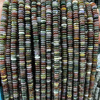 2x6mm (about 150 pieces) / Indian agate 2