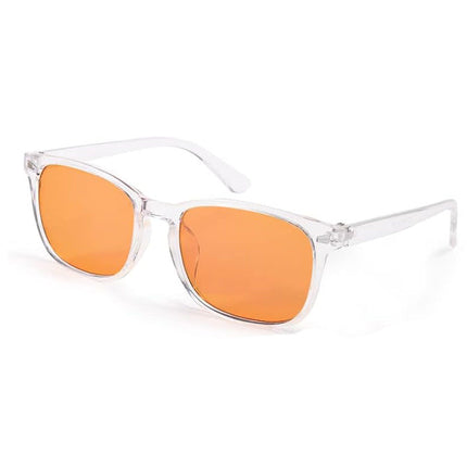 High-End Anti-Blue Light Glasses Frame Cross-Border European and American Rainbow Men's and Women's Square Frame Fashion Simple Frame Minimalist Eye Protection Glasses