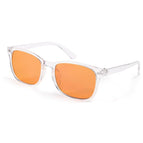 Transparent frame yellow film / No degree