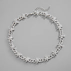 Silver Necklace 22inch(55cm)