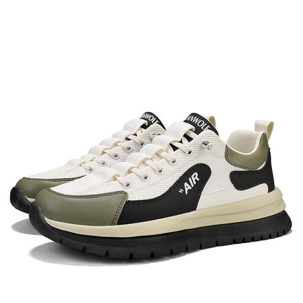 Bee Wolf Flagship Store Light Luxury Casual Sports Men's Shoes Lightweight Soft Sole Comfortable Dirt-Resistant Soft Elastic Spring/Summer Running Shoes