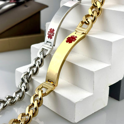 Factory Ready Stock Amazon E-Commerce Jewelry Dripping Black Oil Cross Curved Brand Stainless Steel Bracelet Titanium Steel Hand Jewelry Bracelet