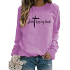 light purple (black font) / S