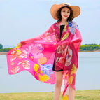 Imitation silk towel -2# / 200-135cm
