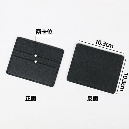 in stock ultra-thin ID card protective case card holder women's leather card case pu leather credit card multi-card holder wholesale