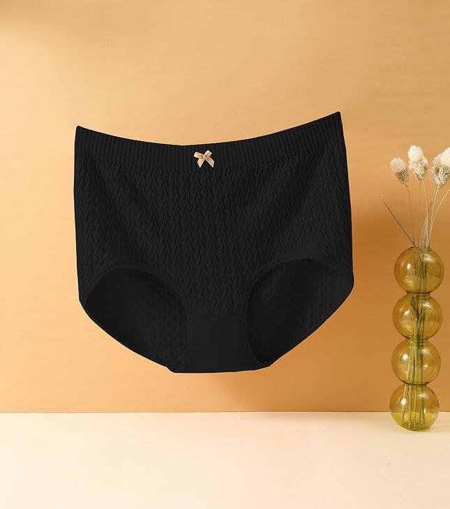 Autumn and Winter New Large Size Underwear for Women 100kg High Waist Tummy Control Pants Extra Large Plus Size mm Briefs for Women Breathable