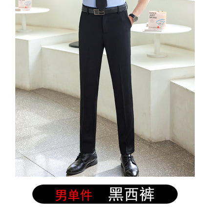 Men's and Women's Professional Shirts Hotel Front Desk Attendant Work Clothes Temperament ktv Catering Salesperson Work Clothes Summer