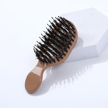 Ribs Comb for High Crown Volume, Wholesale, Household, Mini, Portable, Women's Hollow-Out Hair Smoothing and Styling Massage Comb