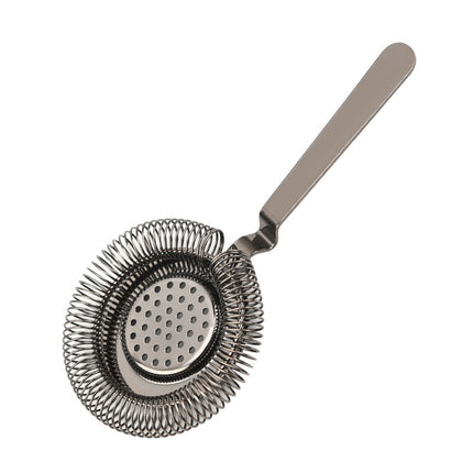 European Hawthorne Wine Ice Filter 304 Stainless Steel Grid Filter Boston Ice Strainer