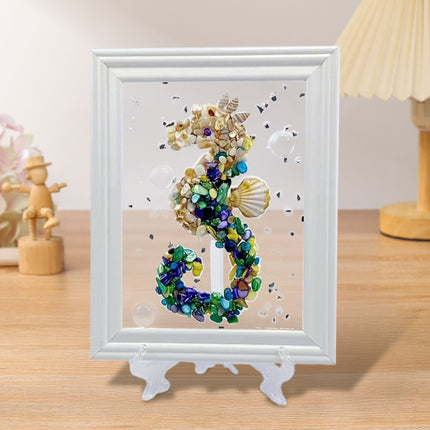 Cross-border New DIY resin art Kit Sea Glass Painting Craft Art Handmade Gift Material Bag Ocean