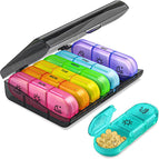 21 grid colorful black [three meals] 15.6*12*4.2cm / 15.6X12X4CM