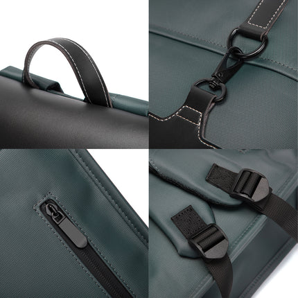Backpack for Men, High-End, Fashionable, Simple, Business, Commuting, Computer Bag, Trendy Women's Bag, Large-Capacity Backpack