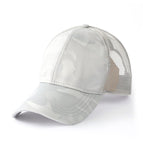 Six-page top back net style-light gray / 56-59cm head circumference (normal size)