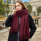 Wine red / 200*70cm (280g)