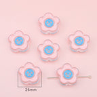 a pack / Flower pink 26mm aperture about 4 3mm