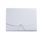 Accordion bag white